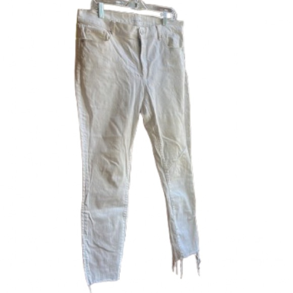 Ann Taylor LOFT Modern Skinny Ankle Jeans White Size 12/31